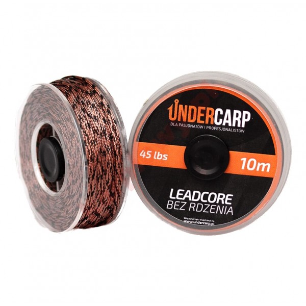Leadcore bez rdzenia 10 m/45 lbs – brązowy
