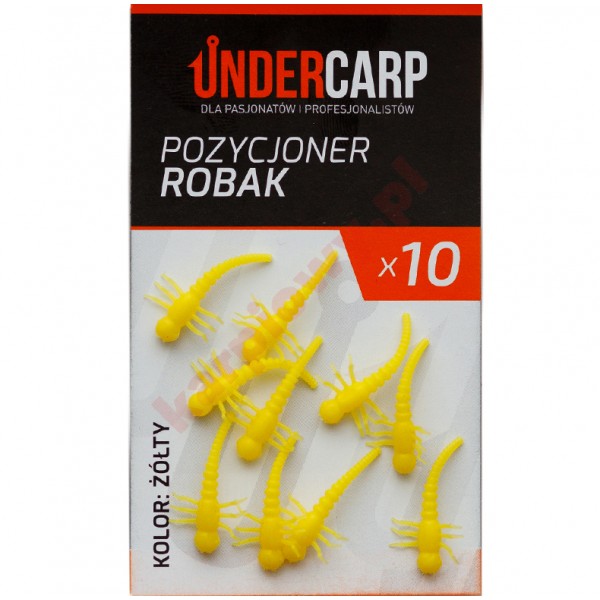Pozycjoner haczyka robak żółty