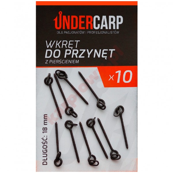 Wkręt do przynęt z pierścieniem 12mm