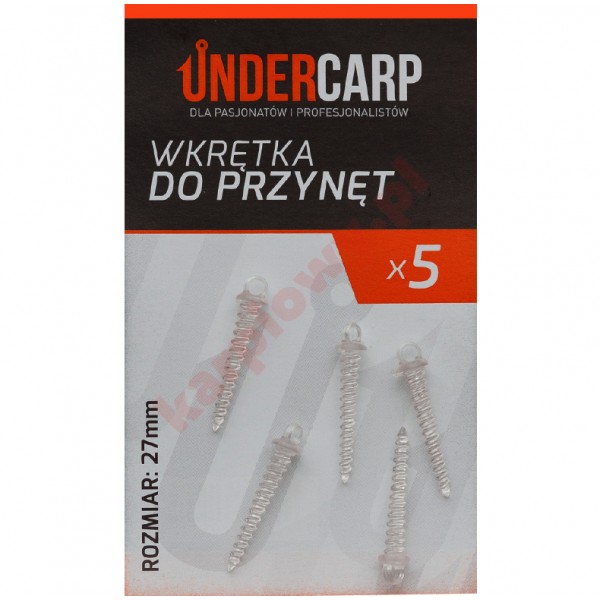Wkręt do przynęt 27mm - przezroczysty 
