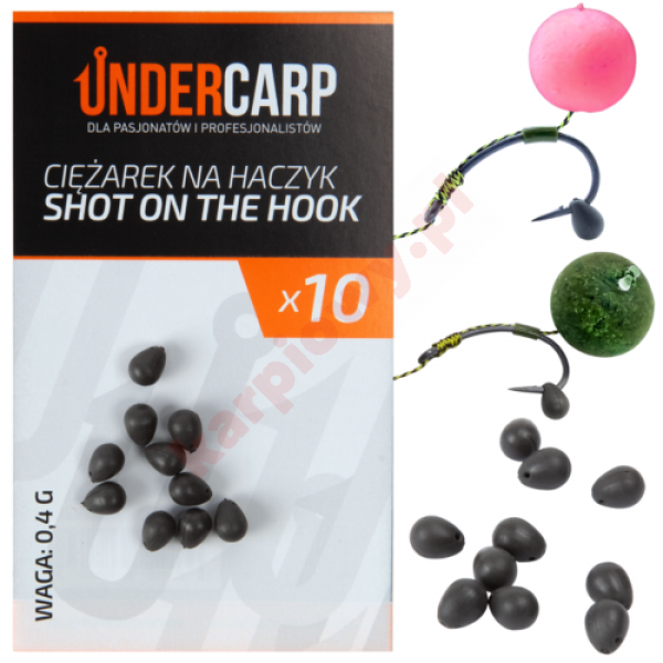 Ciężarek na haczyk Shot On The Hook 0,4g