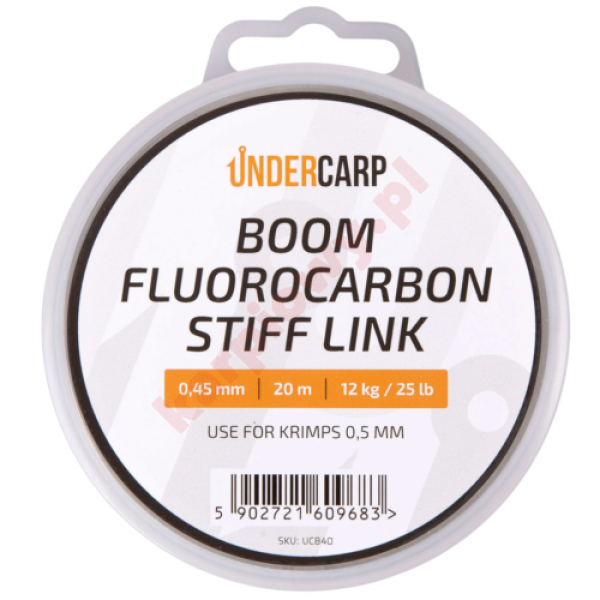 Boom Fluorocarbon Stiff Link 0,45mm 20m 12kg/25lb