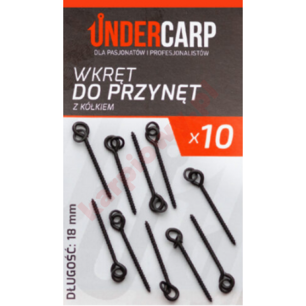 Wkręt do Przynęt z Kółkiem 18mm