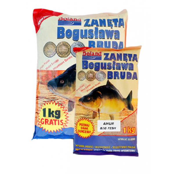 Zanęta  Popularna Amur-Big Fish Zielony 3kg